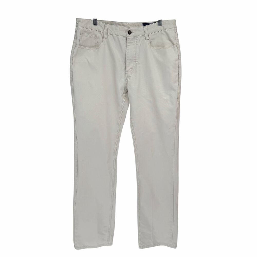 Vineyard Vines Men's Light Beige 5 Pocket Canvas Pant 34x34